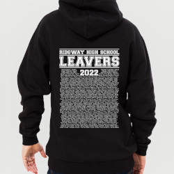 Leavers hoodie: Institution above Name Wall (thumbnail)