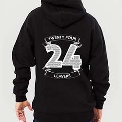 Leavers hoodie: Emblem containing Names in Year (thumbnail)