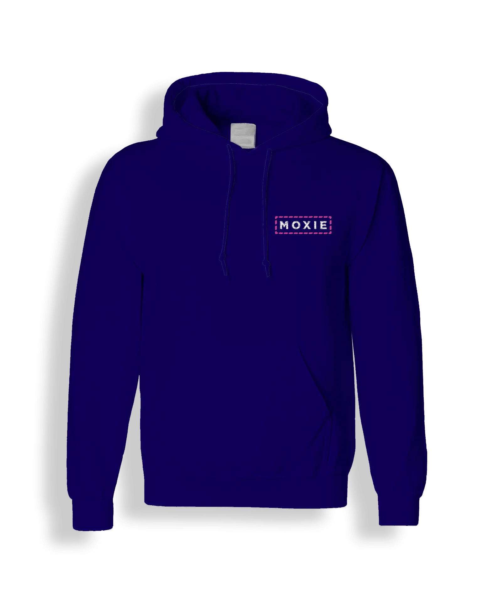 MOXIE leavers hoodie front